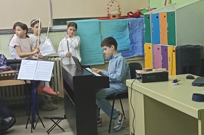 Музичко поетско вече ОШ Јован Миодраговић